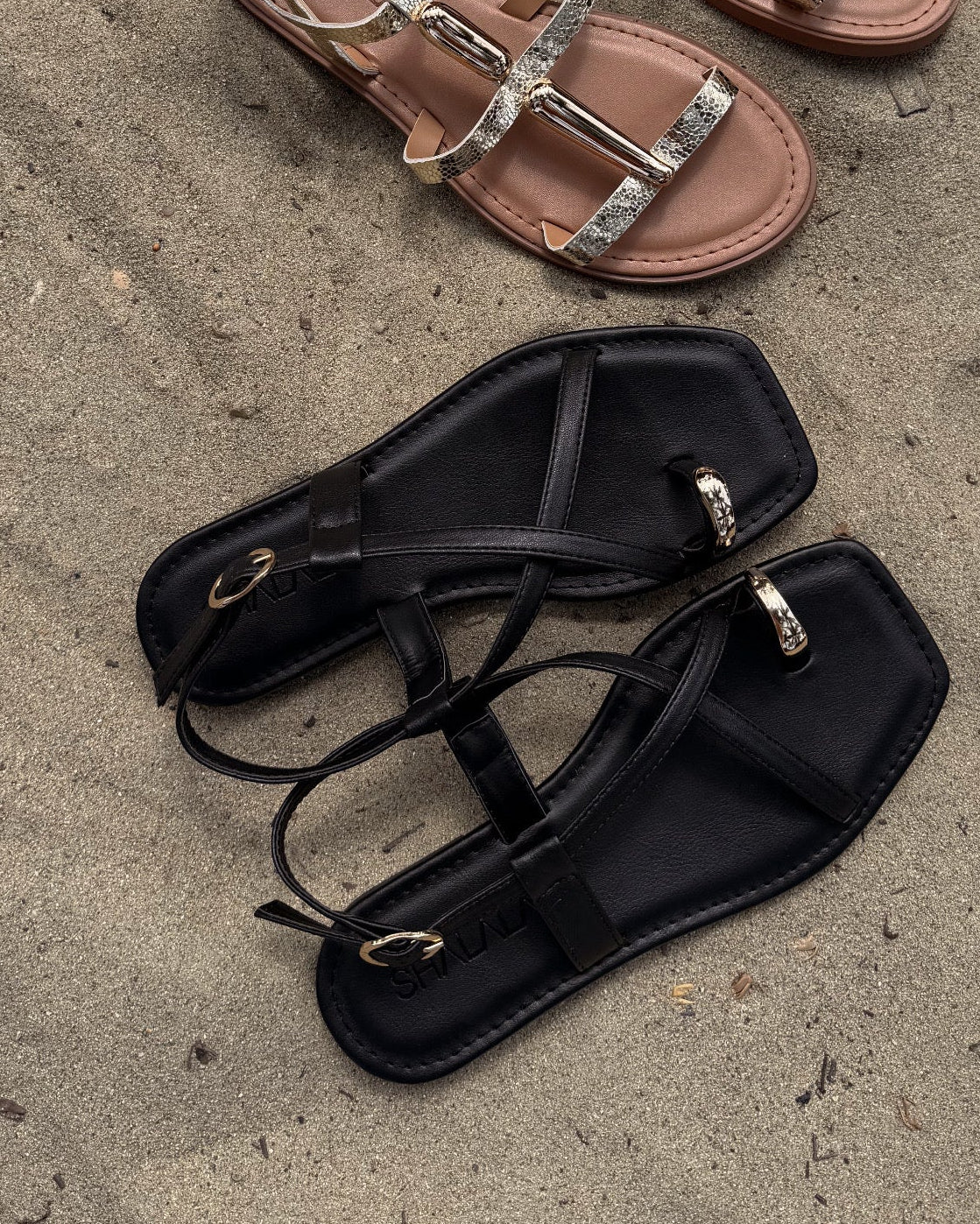 SANDALIA ELEGANTE NEGRA