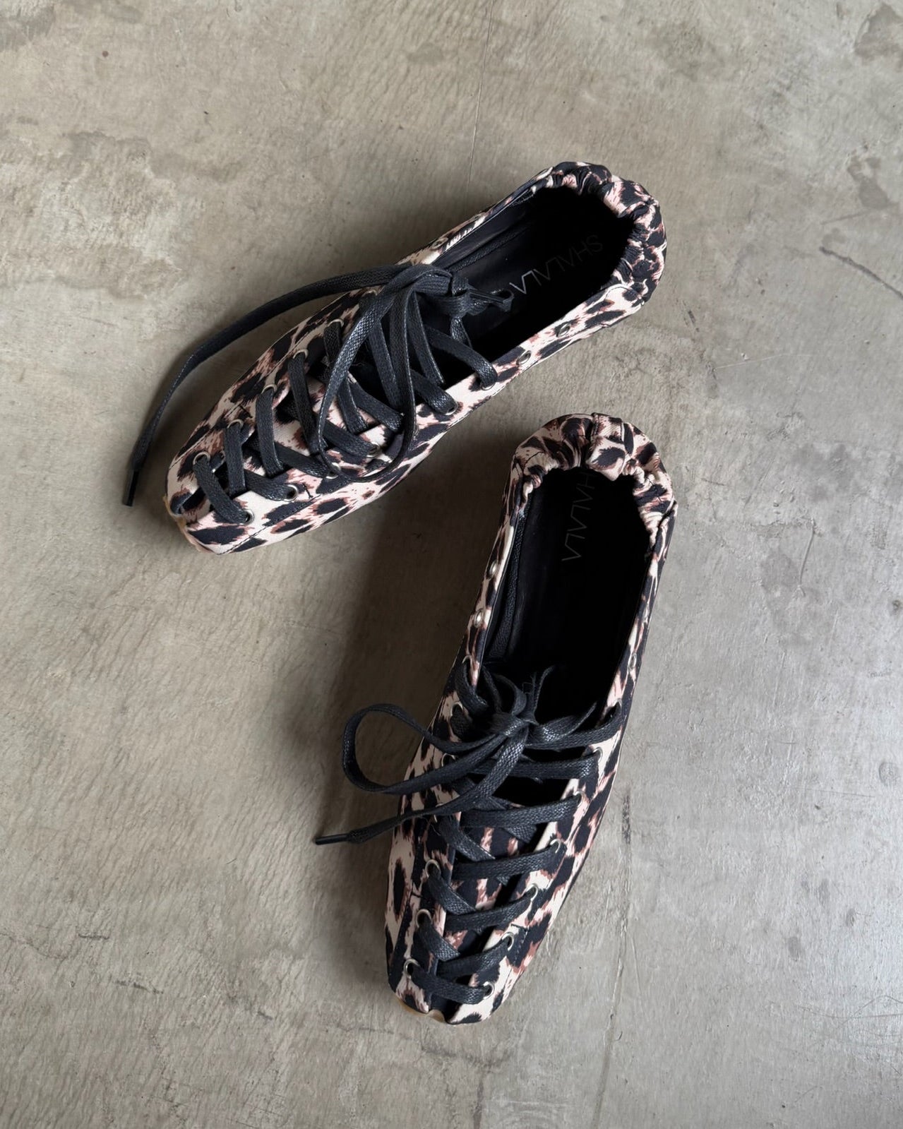 SNEAKERINAS ANIMAL PRINT