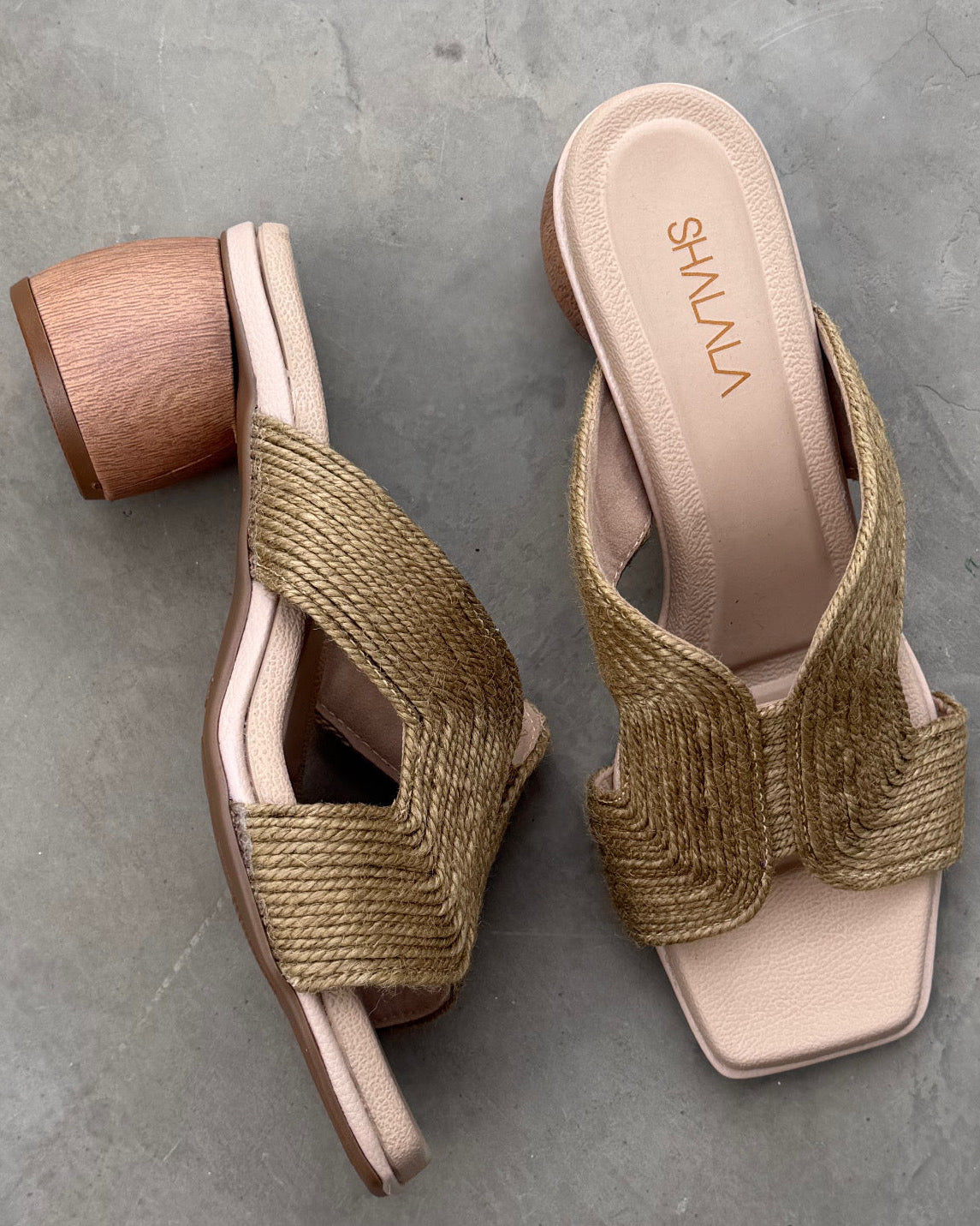 TACONES TEJIDOS