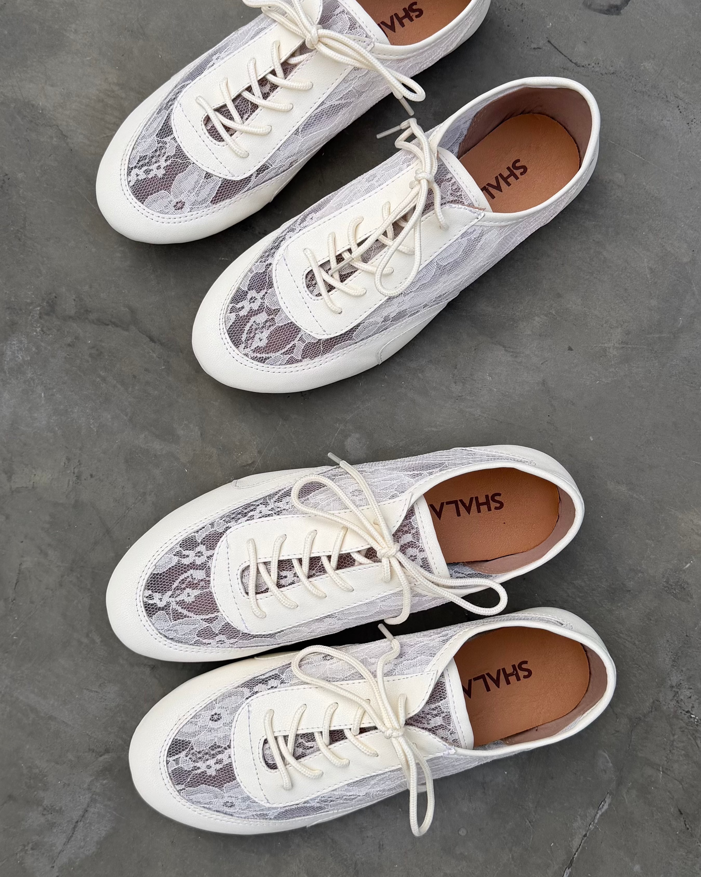 SNEAKERS DE ENCAJE