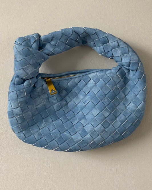 CARTERA SOBRE AZUL