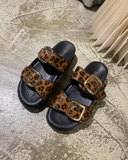 DAD SANDALS LEOPARDO