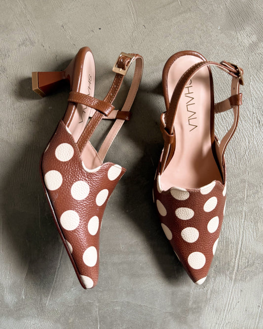 TACONES POLKA DOTS