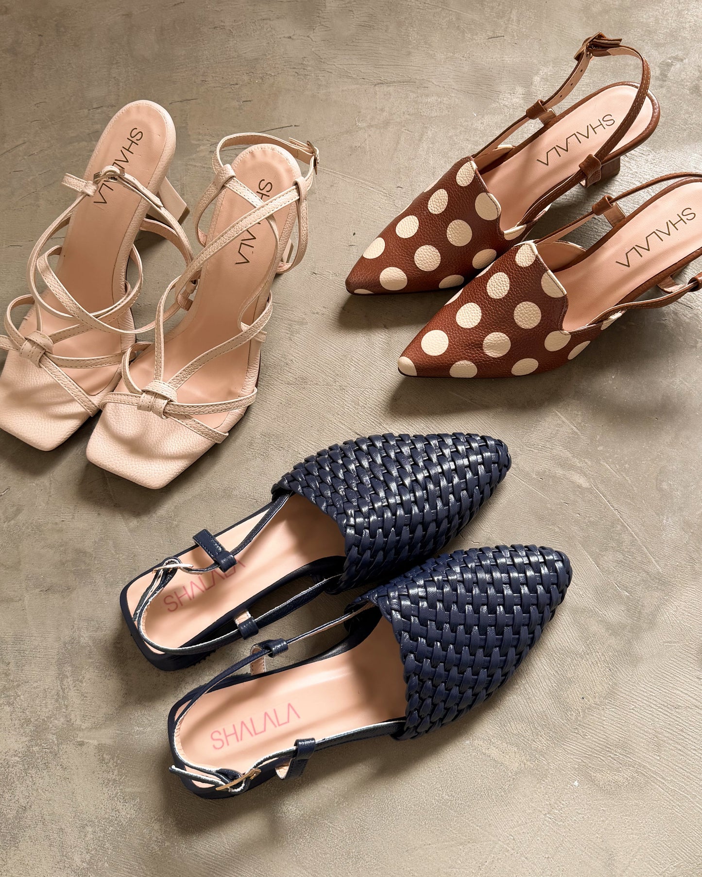 SANDALIAS DE TACON